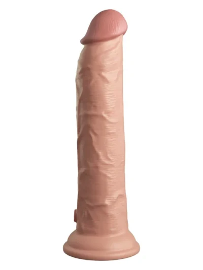 9 Inch Realistic Dildo Silicone Dual Density King Cock - Light