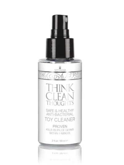Antibacterial Sex Toy Cleaner Think Clean Thoughts - 2 Fl Oz