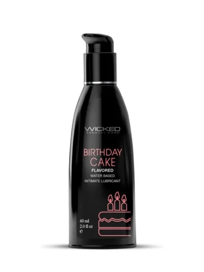 Birthday Cake Flavored Water Based Intimate Lubricant - 2 Fl Oz