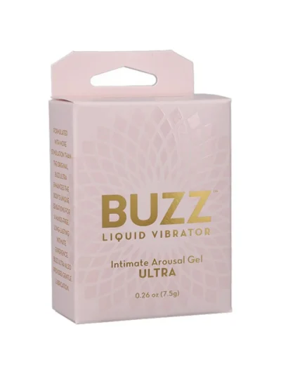 Buzz - Ultra Liquid Vibrator - Intimate Arousal Gel - .26 Oz