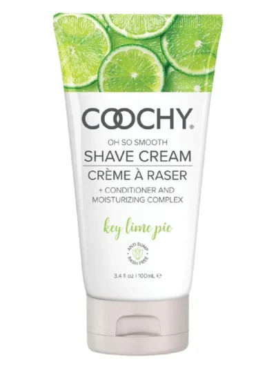 Coochy Anti Bump & Rash Shaving Cream - Key Lime Pie - 3.4 Oz