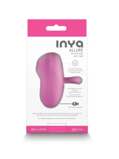 Discreet Clitoral Stimulator Finger Ring Vibrator - Pink