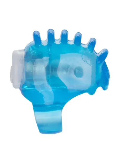 Finger vibrator clitoral stimulator vagina teaser - blue