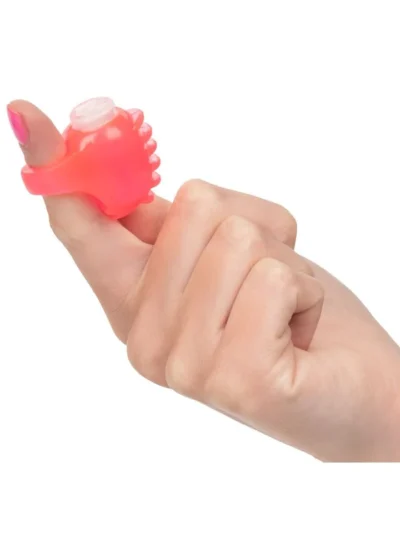 Finger vibrator clitoral stimulator vagina teaser - pink