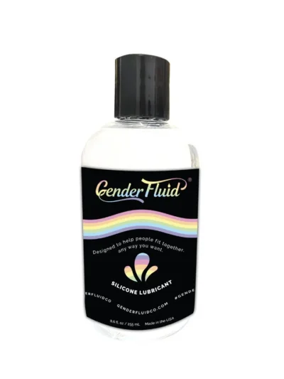 Gender Fluid Silicone Lubricant Shower Friendly Fragrance Free 8 oz