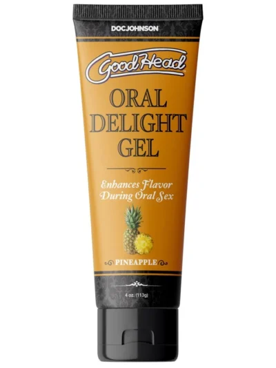 Goodhead - Oral Delight Gel Edible Blow Job Enhancer - Pineapple 4 Oz