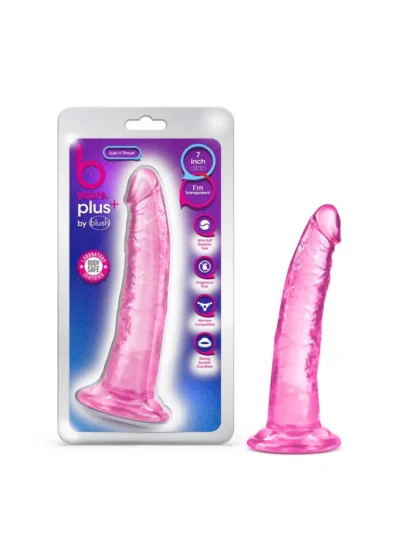 Gspot & Pspot Stimulation Dildo B Yours Plus - Lust N Thrust - Pink