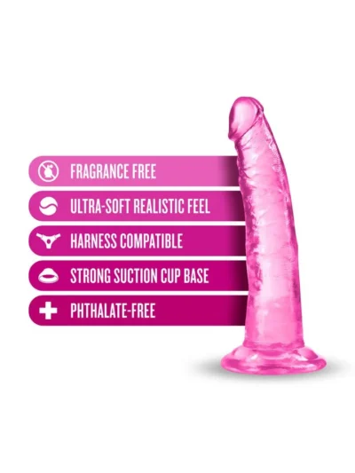 Gspot & Pspot Stimulation Dildo B Yours Plus - Lust N Thrust - Pink