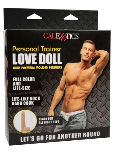 Inflatable Male Sex Dolls with 5.5 Inch Cock - Personal Trainer