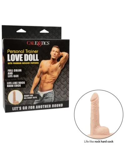 Inflatable Male Sex Dolls with 5.5 Inch Cock - Personal Trainer