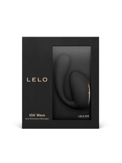 Lelo vaginal & clit vibrator double stimulation massager - black