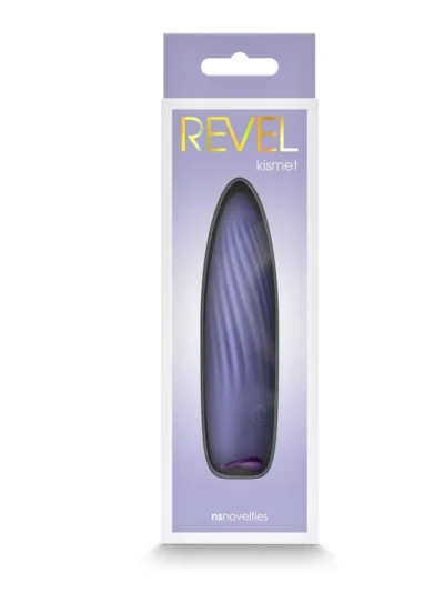 Luxury Vibrator Vaginal & Clit Stimulator Revel Kismet - Purple