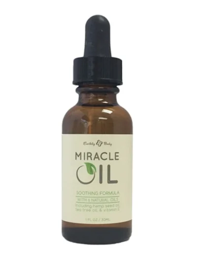 Miracle Oil Therapeutic Blend for Shaved Skin, Cuticles, Nails 1 Fl Oz