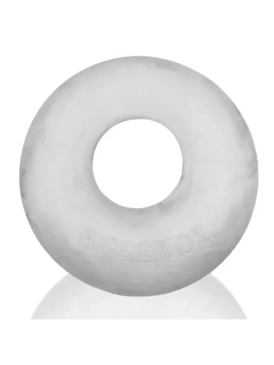 Padded Penis Ring Extended Erection Bigger Ox Cockring - Clear Ice