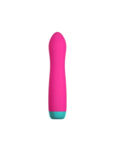 Pleasurable Spin Rotating Bullet Vibrator With Magnetic Charger- Pink
