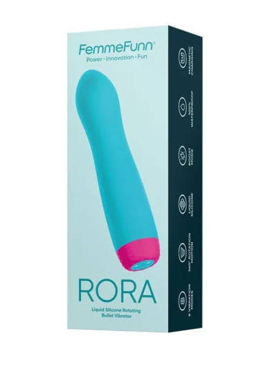 Pleasurable Spin Rotating Bullet VibratorRora With Magnetic Charger