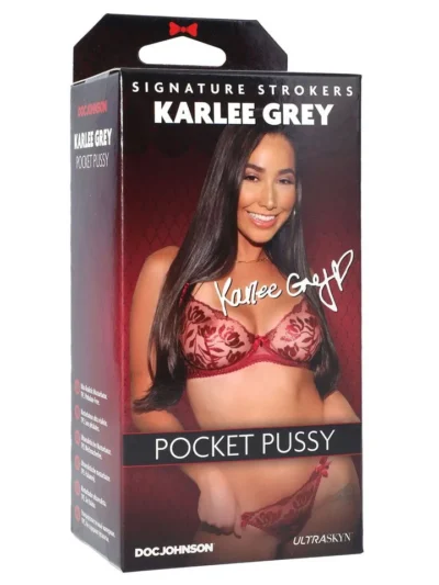 Signature Strokers - Karlee Grey - Ultraskyn - Pocket Pussy -Vanilla