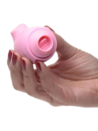 Triple Clit Stimulator Clit Vibrator Shegasm Kitty Licker - Pink