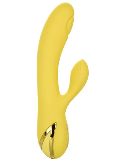Triple Motors Rabbit Clit Vibrator San Diego Seduction - Yellow