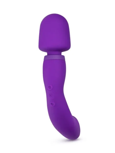 Vibrator Wand Clit Simulator Dual Massager Vibrator - Purple
