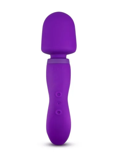 Vibrator Wand Clit Simulator Dual Massager Vibrator - Purple