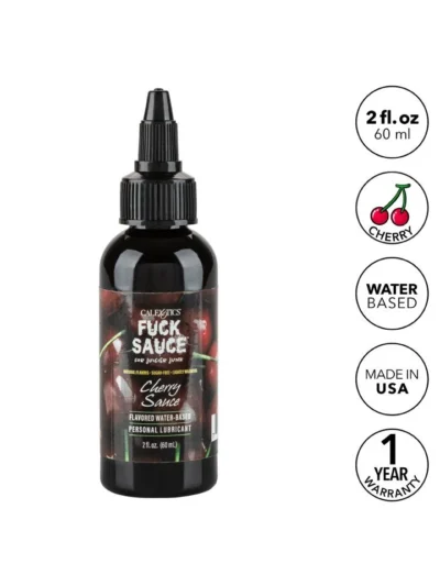Water-Based Personal Lubricant Fuck Sauce Cherry - 2 Fl Oz