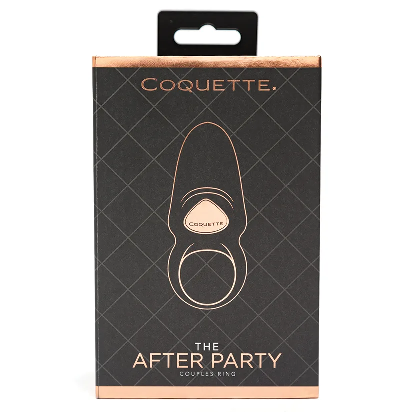Cockring with Clitoral Tickler Coquette The After Party Couples Ring