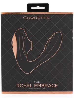 Dual Vibrator & Clit Stimulator Coquette The Royal Embrace