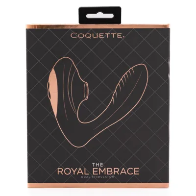 Dual Vibrator & Clit Stimulator Coquette The Royal Embrace
